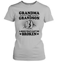 Load image into Gallery viewer, Grandma And Grandson A Bond That Can't Be Broken Funny Shirt Mother's Day Gift- Test random title 006
