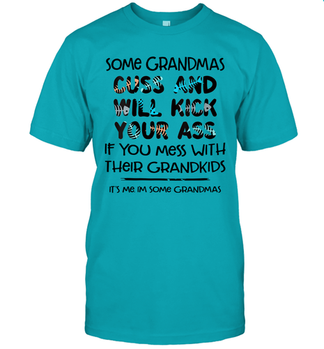 Some Grandmas Cuss And Will Kick Your Ass Funny Grandma Gift Shirt- Test random title 001