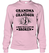 Load image into Gallery viewer, Grandma And Grandson A Bond That Can't Be Broken Funny Shirt Mother's Day Gift- Test random title 006
