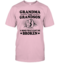 Load image into Gallery viewer, Grandma And Grandson A Bond That Can't Be Broken Funny Shirt Mother's Day Gift- Test random title 006
