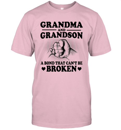 Grandma And Grandson A Bond That Can't Be Broken Funny Shirt Mother's Day Gift- Test random title 006