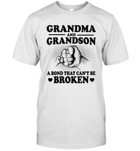 Load image into Gallery viewer, Grandma And Grandson A Bond That Can't Be Broken Funny Shirt Mother's Day Gift- Test random title 006
